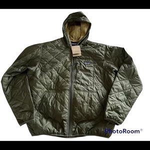 NWT Patagonia Diamond Quilted Bomber Jacket Men’s XL Green